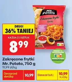 Biedronka Zakręcone frytki Mr. Potato oferta