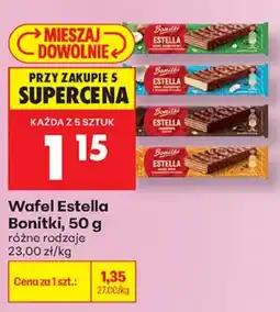 Biedronka Wafel Estella Bonitki oferta