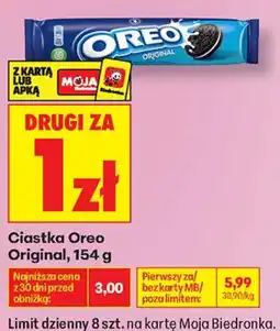 Biedronka Ciastka Oreo Original oferta