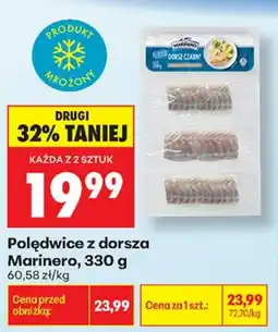 Biedronka Polędwice z dorsza Marinero oferta