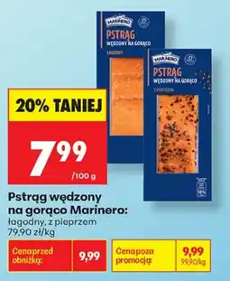 Biedronka Pstrąg wędzony na gorąco Marinero oferta