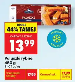 Biedronka Paluszki rybne oferta
