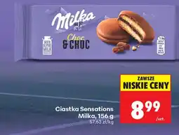 Biedronka Ciastka Sensations Milka oferta