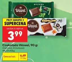 Biedronka Czekolada Wawel oferta