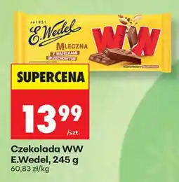Biedronka Czekolada WW E.Wedel oferta