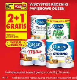 Biedronka Ręczniki papierowe Queen oferta