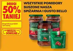 Biedronka Pomidory Suszone Nasza Spiżarnia i Gusto Bello oferta