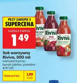 Biedronka Sok warzywny Riviva oferta