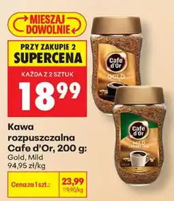 Biedronka Kawa rozpuszczalna Cafe d'Or oferta