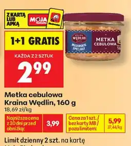 Biedronka Metka cebulowa Kraina Wędlin oferta