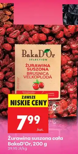 Biedronka BakaD'Or Żurawina suszona oferta