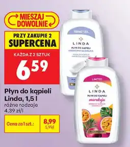 Biedronka Płyn do kąpieli Linda oferta