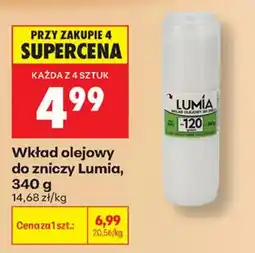 Biedronka Wkład olejowy do zniczy Lumia oferta