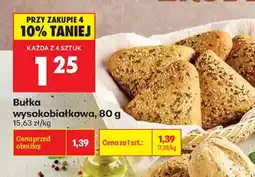Biedronka Bułka wysokobiałkowa oferta