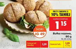 Biedronka Bułka razowa oferta