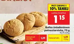Biedronka Bułka śniadaniowa pełnoziarnista oferta