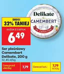 Biedronka Ser pleśniowy Camembert Delikate oferta