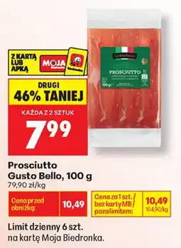 Biedronka Prosciutto Gusto Bello oferta