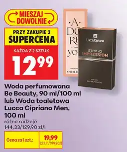 Biedronka Woda perfumowana Be Beauty oferta