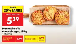 Biedronka Przekąska a'la cheeseburger oferta