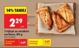 Biedronka Trójkąt ze słodkim serkiem oferta
