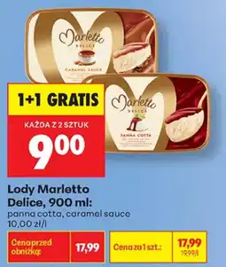 Biedronka Lody Marletto Delice oferta
