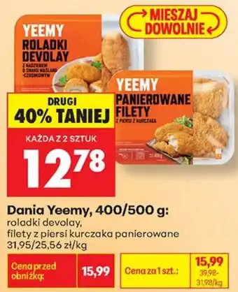 Biedronka Dania Yeemy oferta
