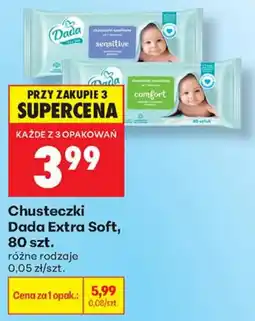Biedronka Chusteczki Dada Extra Soft oferta