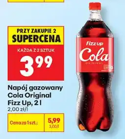 Biedronka Napój gazowany Cola Original Fizz Up oferta