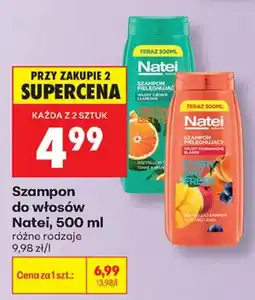 Biedronka Szampon do włosów Natei oferta