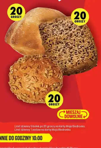 Biedronka Bułki oferta