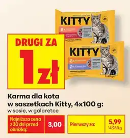 Biedronka Karma dla kota Kitty oferta