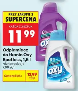 Biedronka Odplamiacz do tkanin Oxy Spotless oferta