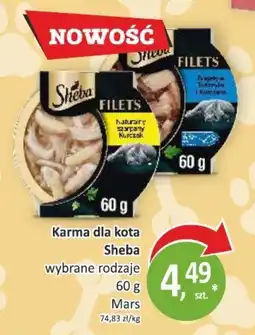 Passa Karma dla kota Sheba wybrane rodzaje oferta
