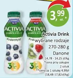 Passa Activia Drink oferta
