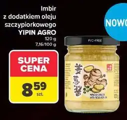 Carrefour Market Imbir z dodatkiem oleju szczypiorkowego YIPIN AGRO oferta
