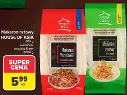 Carrefour Market Makaron ryżowy HOUSE OF ASIA vermicelli, wstążka 5 mm oferta