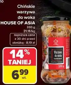 Carrefour Market Chińskie warzywa do woka HOUSE OF ASIA oferta