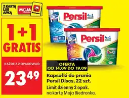 Biedronka Kapsułki do prania Persil Discs oferta