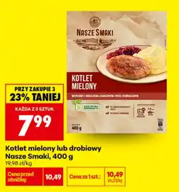 Biedronka Kotlet mielony Nasze Smaki oferta