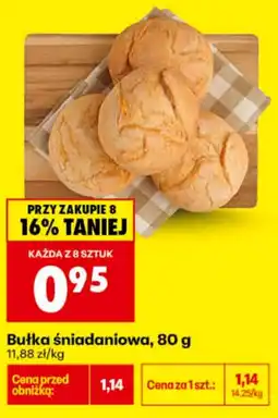Biedronka Bułka śniadaniowa oferta