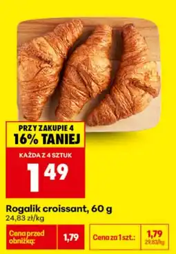 Biedronka Rogalik croissant oferta