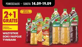 Soki i napoje Tymbark
