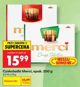 Biedronka Czekoladki Merci oferta