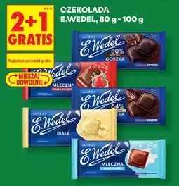 Biedronka Czekolada E.Wedel oferta