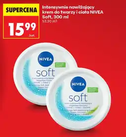 Biedronka Krem intensywnie nawilżający NIVEA Soft oferta