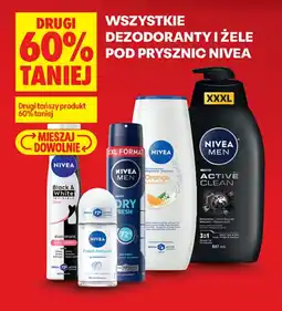 Biedronka Dezodoranty i żele pod prysznic Nivea oferta
