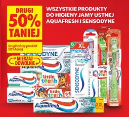 Biedronka Produkty do higieny jamy ustnej Aquafresh i Sensodyne oferta