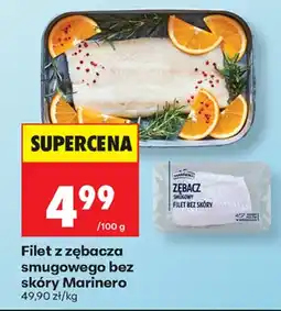 Biedronka Filet z zębaczca smugowego bez skóry Marinero oferta