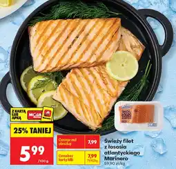 Biedronka Świeży filet z łososia atlantyckiego Marinero oferta